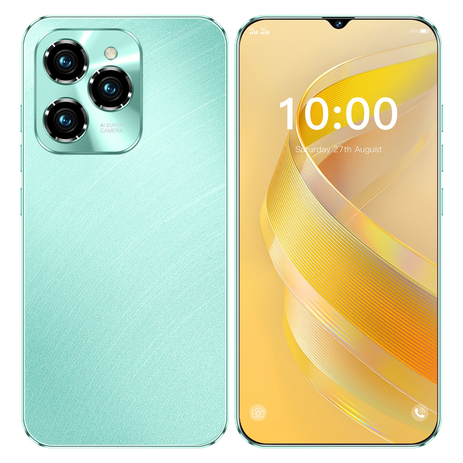 HSDF-Hot40 Pro mode 16GB+1TB 6.8-inch 5G Camera 72MP Android 14 mobile phone dual core dual sim smart phone
